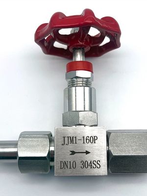 Standard J23W Heavy Duty High Pressure Stainless Steel 304 Male Threaded Globe Valve