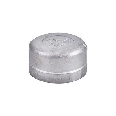 Female NPT BSPT BSP Threaded Round Cap for Industrial and Agricultural Applications