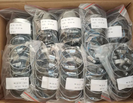 Welding Connection German Type Hose Clamp and Worm Clamp made of Stainless Steel 201