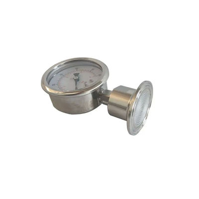 ANSI Standard 1.5inch Sanitary Vacuum Pressure Gauge with SS316 Tri Clamp Diaphragm Seal