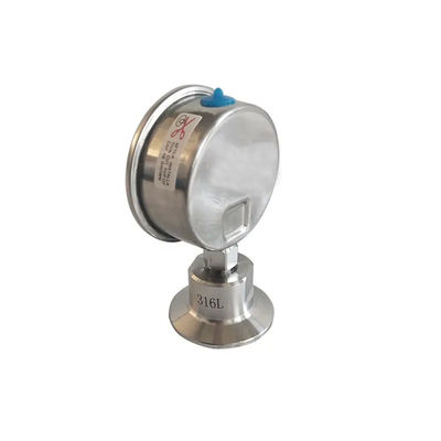 ANSI Standard 1.5inch Sanitary Vacuum Pressure Gauge with SS316 Tri Clamp Diaphragm Seal