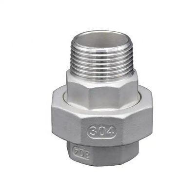 304 Stainless Steel Different Types Female Joint Pipe Transition Fittings Union