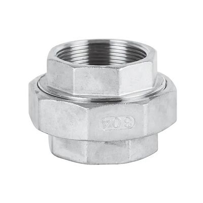 304 Stainless Steel Different Types Female Joint Pipe Transition Fittings Union