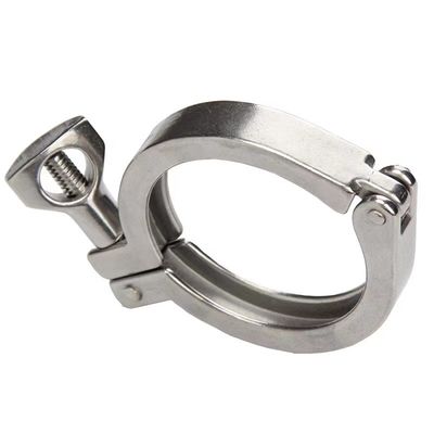 CLAMP Connection Sanitary Stainless SS304 SS316L Tri Clamp Single Pin for OEM Support