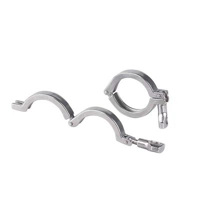 CLAMP Connection Sanitary Stainless SS304 SS316L Tri Clamp Single Pin for OEM Support