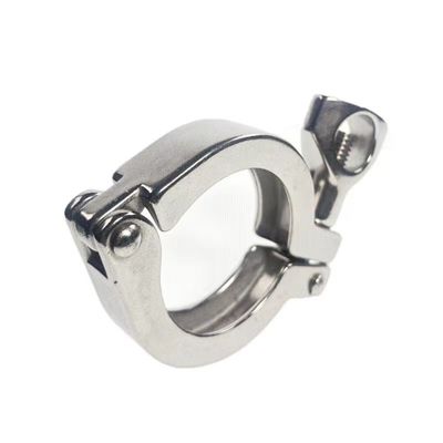 CLAMP Connection Sanitary Stainless SS304 SS316L Tri Clamp Single Pin for OEM Support