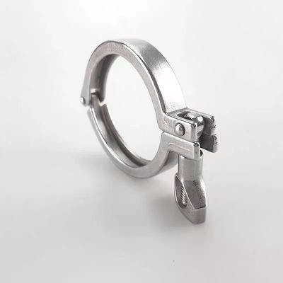 CLAMP Connection Sanitary Stainless SS304 SS316L Tri Clamp Single Pin for OEM Support