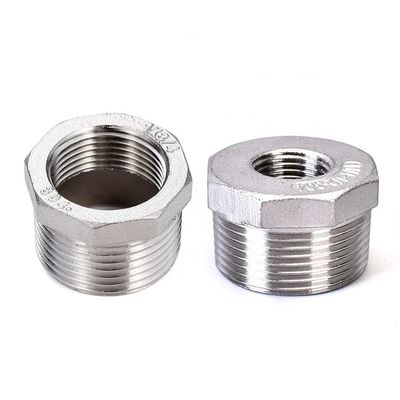 Stainless Steel Hex Bushing for NPT BSP Thread Joint Smooth and Secure Connection