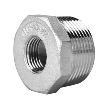 Stainless Steel Hex Bushing for NPT BSP Thread Joint Smooth and Secure Connection