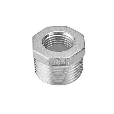 Stainless Steel Hex Bushing for NPT BSP Thread Joint Smooth and Secure Connection