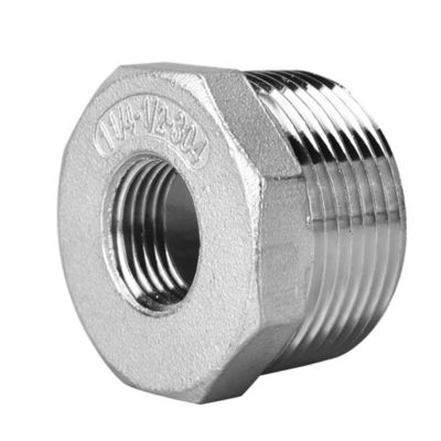 Stainless Steel Hex Bushing for NPT BSP Thread Joint Smooth and Secure Connection