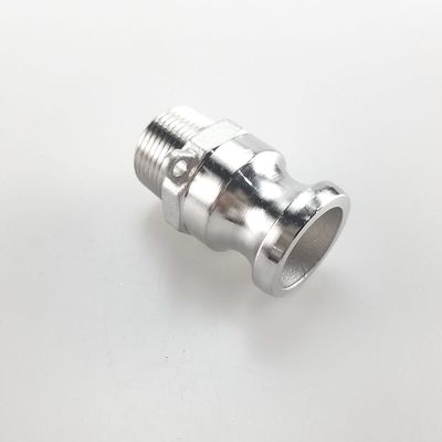 Stainless Steel 304 316 Camlock Quick Couplings Type F BSPT NPT Threaded for Equal Size