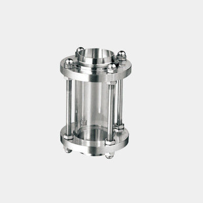 Sanitary Stainless Steel 304/316 Pipe Fittings Tri Clamp Straight Tubular Sight Class