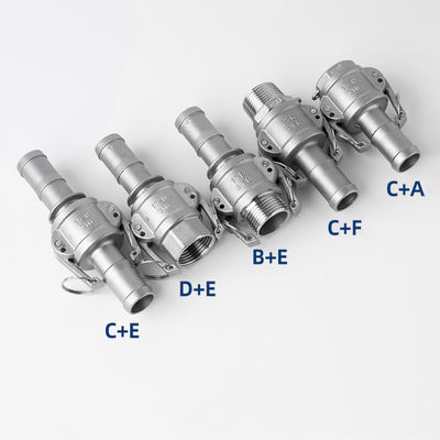 Pipe Line Connections Made Easy with Stainless Steel Camlock Quick Couplings Type A