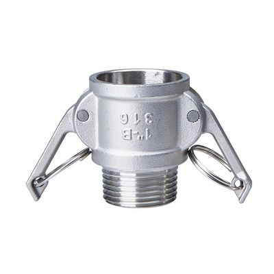 ODM Supported Stainless Steel 304 316 Camlock Quick Coupling Type B BSPT NPT Threaded