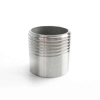 Female Connection Stainless Steel Pipe Fittings 1/2"-6" with Hexagon/Round Head Code
