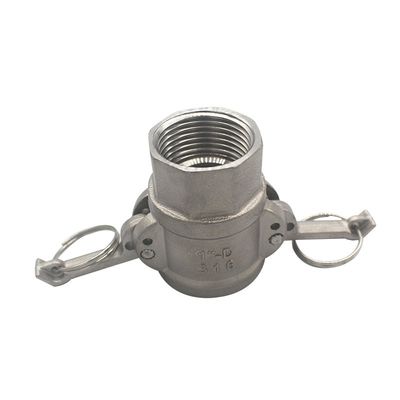 Stainless Steel 304 316 Camlock Quick Couplings Type D for Heavy-Duty Applications