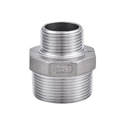 Equal 304316 Stainless Steel Hydraulic Male Thread Fitting Hexagon Pipe Nipple NPT BSPT