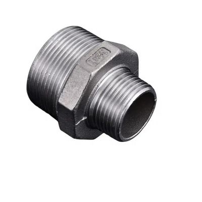 Equal 304316 Stainless Steel Hydraulic Male Thread Fitting Hexagon Pipe Nipple NPT BSPT
