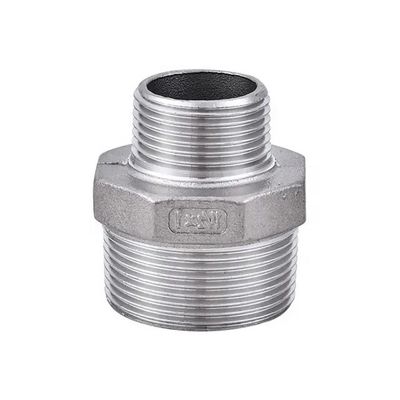 Equal 304316 Stainless Steel Hydraulic Male Thread Fitting Hexagon Pipe Nipple NPT BSPT