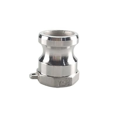 SS 304 316 Camlock Quick Connectors for Water Gas Oil NPT BSP 1/4"-4" Round Head Code