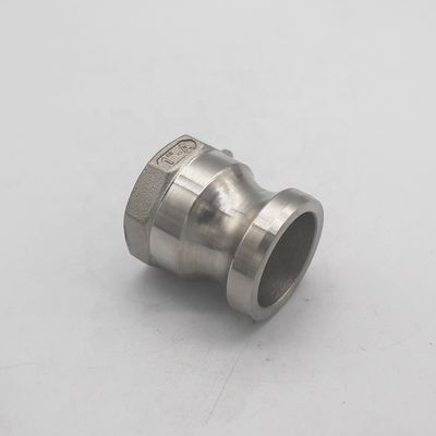 SS 304 316 Camlock Quick Connectors for Water Gas Oil NPT BSP 1/4"-4" Round Head Code