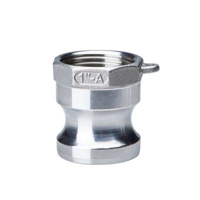 SS 304 316 Camlock Quick Connectors for Water Gas Oil NPT BSP 1/4"-4" Round Head Code