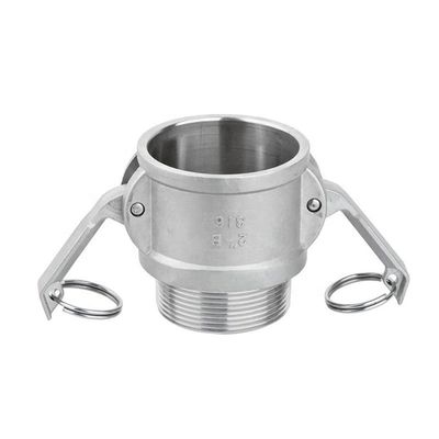Customized SS304 316L Type B Camlock Quick Connectors for Water Gas Oil NPT BSP 1/4"-4