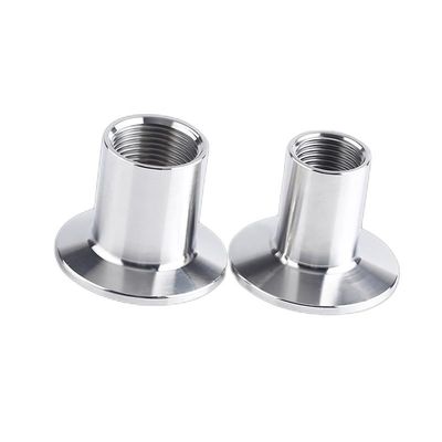 Tri Clamp Npt Bsp Pipe Fittings Male Thread Adapter/Coupling with Round Head Code SS304