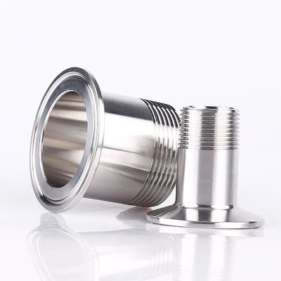 Sanitary Stainless Steel 304 Tri Clamp Bsp Pipe Fittings Male Thread Coupling Forged
