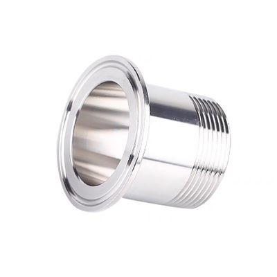 Sanitary Stainless Steel 304 Tri Clamp Bsp Pipe Fittings Male Thread Coupling Forged