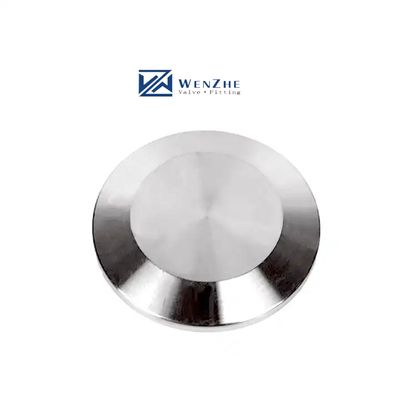 Customized Blind Plate 316 Stainless Steel Sanitary Chuck Clamp Plug Pipe Plug