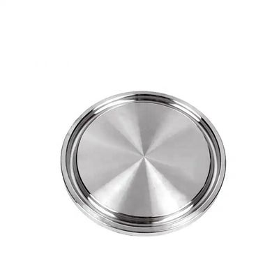 Customized Blind Plate 316 Stainless Steel Sanitary Chuck Clamp Plug Pipe Plug