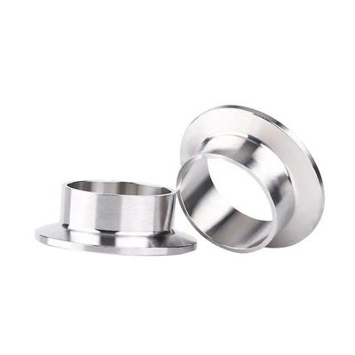 Stainless Steel 304 316 SMS Tri Clover Ferrule/Nipple Silver Clamp Connection Design