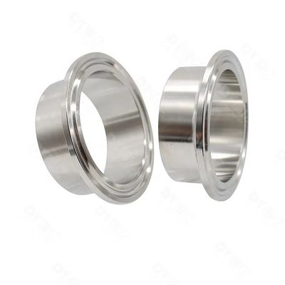 Stainless Steel 304 316 SMS Tri Clover Ferrule/Nipple Silver Clamp Connection Design