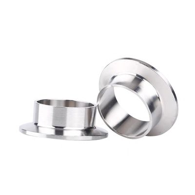 Stainless Steel 304 316 SMS Tri Clover Ferrule/Nipple Silver Clamp Connection Design