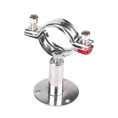 Customized OEM Adjustable Pipe Clamp Stainless Steel Pipe For Welding Connection