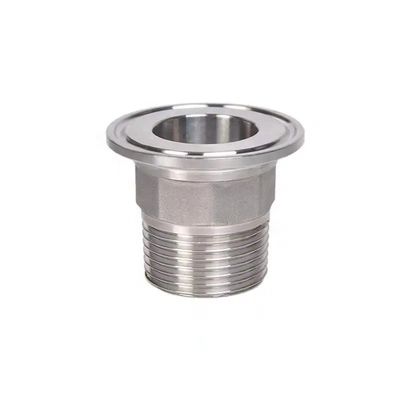 Sanitary Stainless Steel SS304/SS316L Tri Clamp Hex Nipple Thread Ferrule