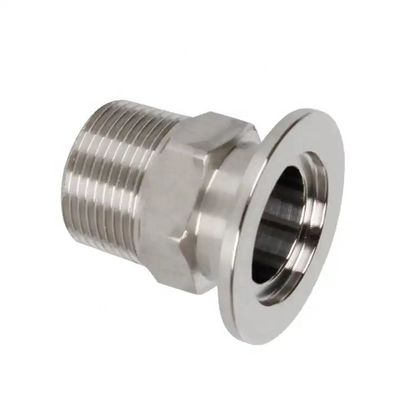 Sanitary Stainless Steel SS304/SS316L Tri Clamp Hex Nipple Thread Ferrule