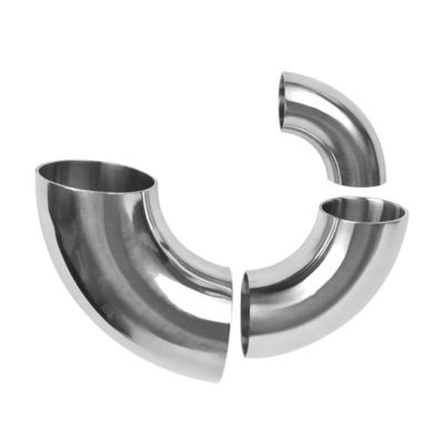 Sanitary Stainless Steel 304 316 Connector Equal Elbow Bend Pipe Fittings DIN 3A Forged