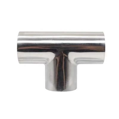 1/4''-4.0'' Size Sanitary Welding Tee Connector Pipe for Industrial SS304/316 Material