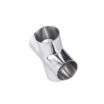 Equal 304/316 Stainless Steel Welding Cross with Internal and External Mirror Polishing SMS 3A