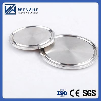 3/4''--12.0'' Equal Size Sanitary Stainless Steel Pipe Quick Blind Plate for 304 316L