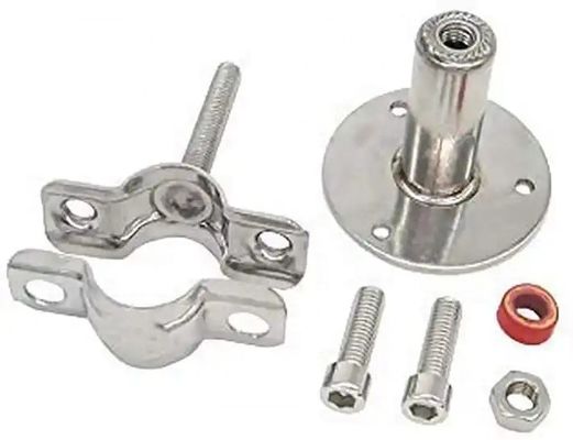Full 304 Round Pipe Holder Hanger Clamp for Stainless Steel 201 304 316 Sanitary Tubes