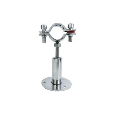 Full 304 Round Pipe Holder Hanger Clamp for Stainless Steel 201 304 316 Sanitary Tubes