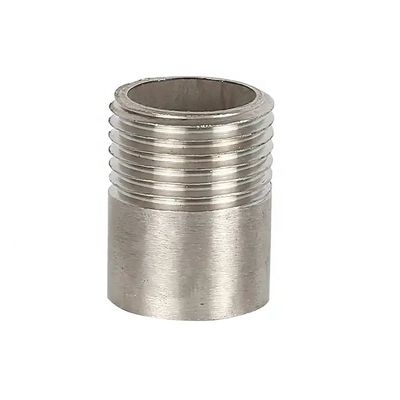 3/8" SS316 Welding Nipple with One Side Thread NPT BSPP BSPT G Cylindrical Head Code