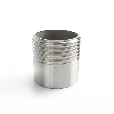 Cylindrical Head Code SS316 Conduit Nipple 50mm-200mm For NPT BSPP BSPT G Threaded 1/8