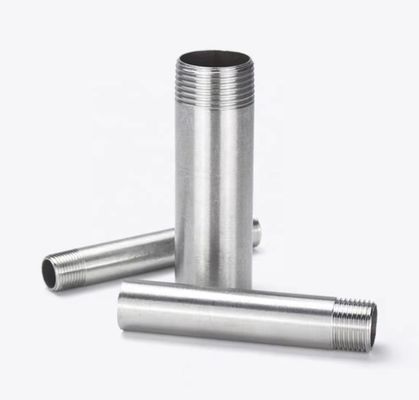 Equal 304 Stainless Steel Pipe Fitting Weld Nipple Coupling Connector for Water Oil Air