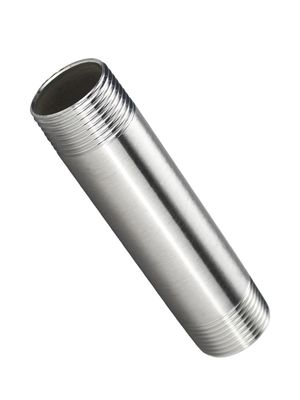 Hexagon Head Code Stainless Steel Pipe Fittings Double Male Threaded Nipple Cast Pipe